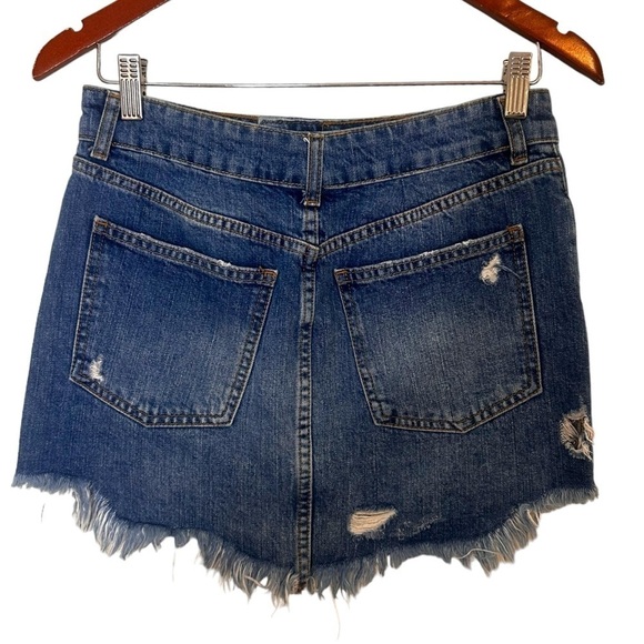 Free People Wild Rose Embroidered Mini Skirt - Picture 10 of 14